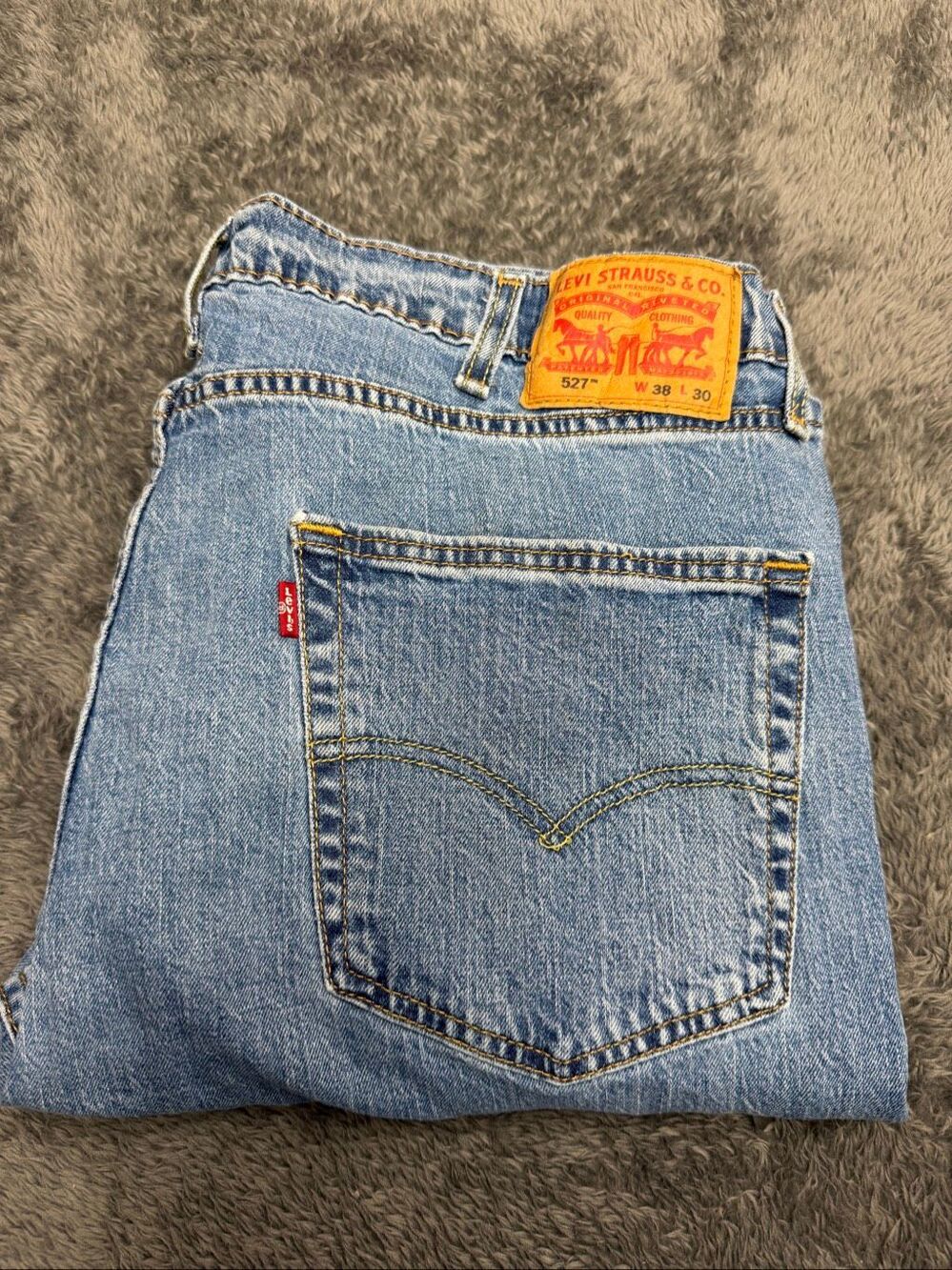 Levi's 527 Slim Bootcut Jeans 38x30”!